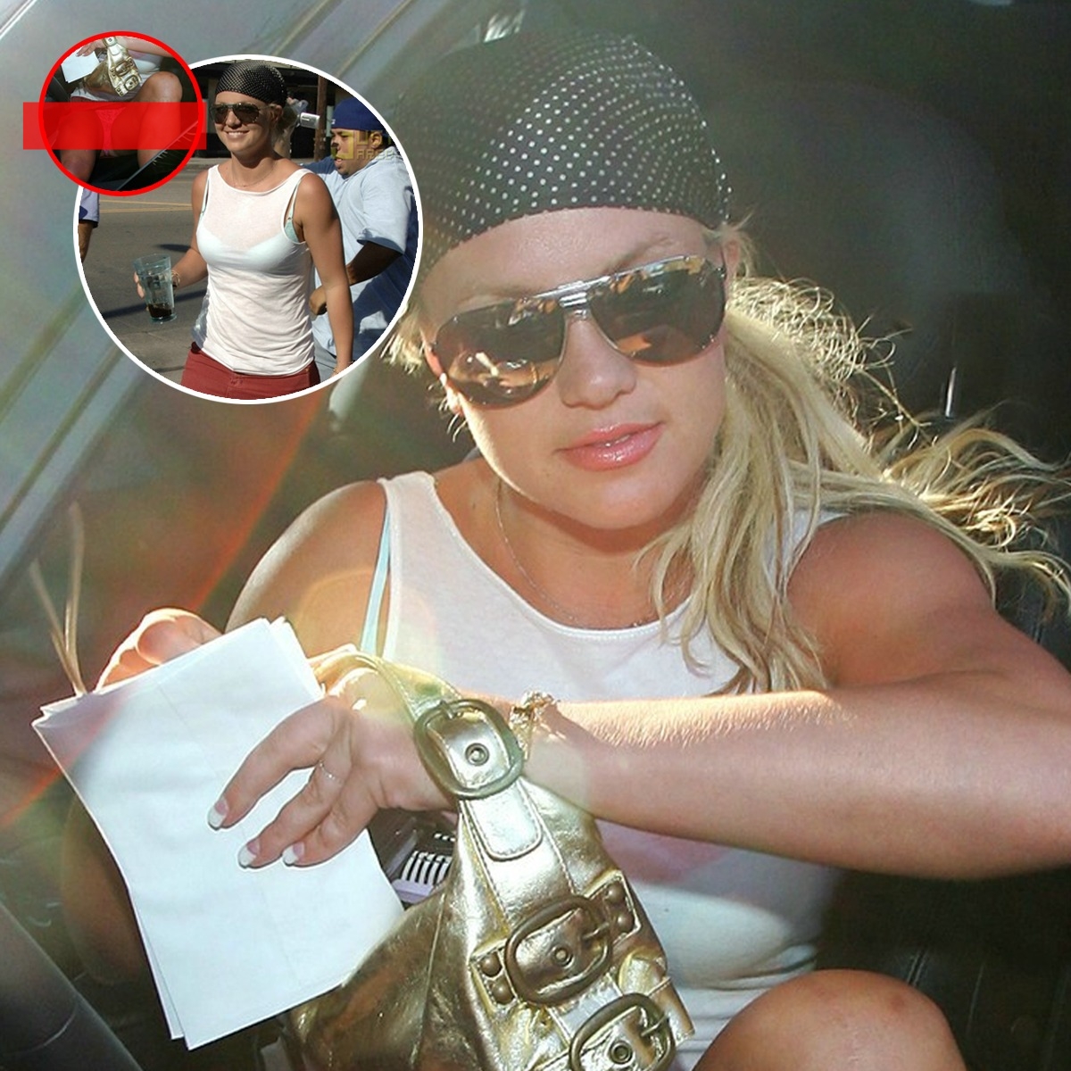 Britney Spears Accidentally Exposes Underwear While Exiting Car - News