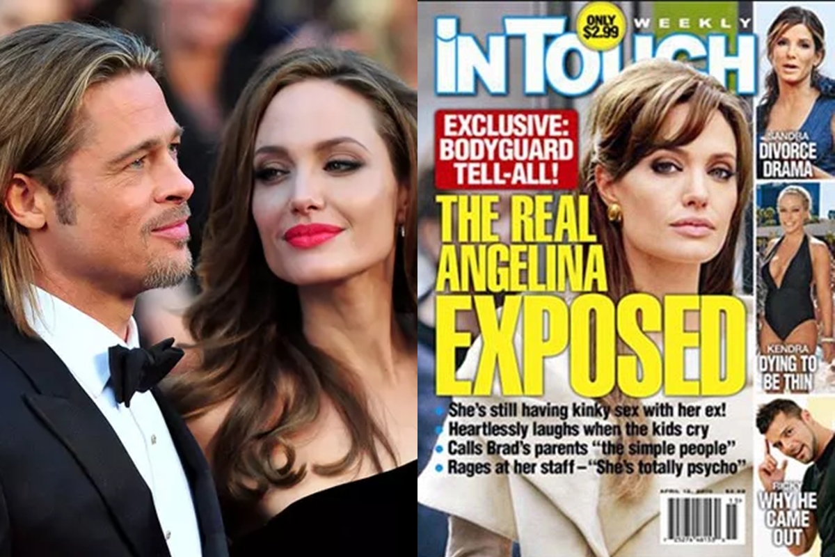 Angelina Jolie was defamed by her bodyguards in the press, exposing her ...